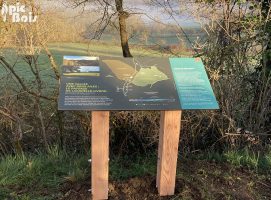 Signalétique touristique | Table de lecture - La vallée - Lacapelle-Livron-82