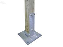 Système de fixation - Platine renforcée en acier galvanisé