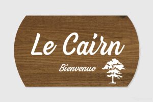 Modèle panneau d'accueil de gîte