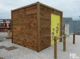 PIC BOIS - Habillage Algeco - Parc Spirou (84)