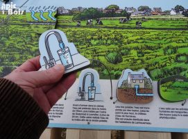 Signalétique touristique - Mobilier interactif - Cycle d'eau - Fabrication PIC BOIS