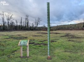 Signalétique touristique - Baromètre et table de lecture - Fabrication PIC BOIS