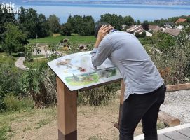 Signalétique touristique - Mobilier interactif - Borne AudiOS - Fabrication PIC BOIS