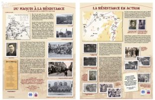 PIC BOIS - Panneau d'informations concernant la Résistance
