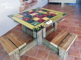 Signalétique touristique - plateau de jeu - clé-en-main - Fabrication PIC BOIS