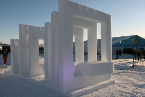 PIC BOIS - Sculpture Apogée - International de sculpture sur neige