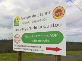 1Signe - Panneau partenariat Bienvenue à la Ferme