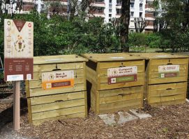 Signalétique touristique - Compost de bio déchets - Fabrication PIC BOIS