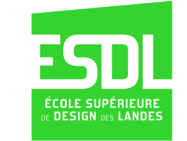 Logo de l'ESDL - Ecole Supérieure de Design des Landes