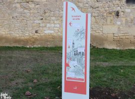 PIC BOIS : Totem d'accueil Nevers (58)