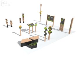 Signalétique touristique - La gamme Biodiversité - Fabrication PIC BOIS