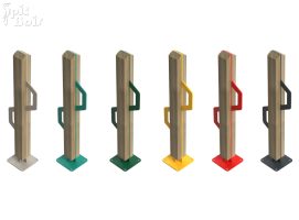 Mobilier de confort - Porte-vélo - Slalom - Fabrication PIC BOIS