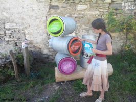 Bidon sentier pour la Boucle du Follaton à Dullin (73)