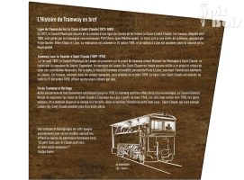 Signalétique touristique - Conception graphique : Gravure sur compact - Fabrication PIC BOIS